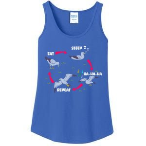 Seagull Whisperer Bird Lover Ornithology Birdwatching Gift Ladies Essential Tank