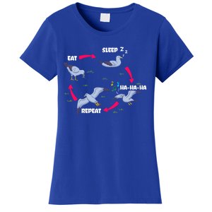 Seagull Whisperer Bird Lover Ornithology Birdwatching Gift Women's T-Shirt