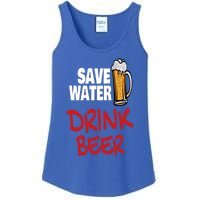 Save Water Beer Ing Party Sout Saying Alcohol Gift Ladies Essential Tank