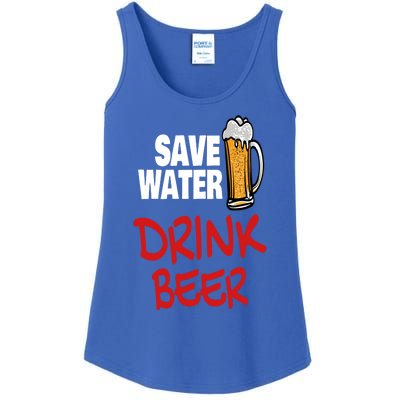 Save Water Beer Ing Party Sout Saying Alcohol Gift Ladies Essential Tank