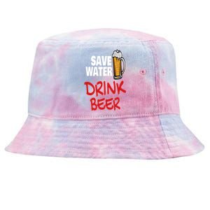 Save Water Beer Ing Party Sout Saying Alcohol Gift Tie-Dyed Bucket Hat