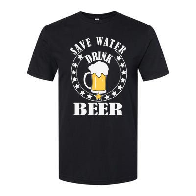 Save Water Beer Funny Beer Er Gift Softstyle® CVC T-Shirt