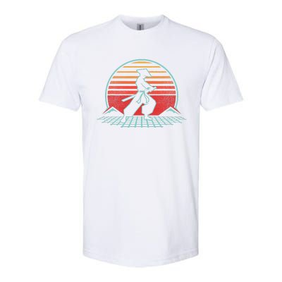 Samurai Warrior Bushido Japan Anime Retro 80s Style Gift  Softstyle® CVC T-Shirt