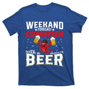 Seafood With Beer Crawfish Season Cajun Festival Party Gift T-Shirt