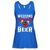 Seafood With Beer Crawfish Season Cajun Festival Party Gift Ladies Essential Flowy Tank