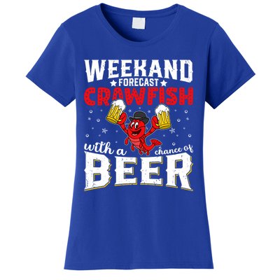 Seafood With Beer Crawfish Season Cajun Festival Party Gift Women's T-Shirt