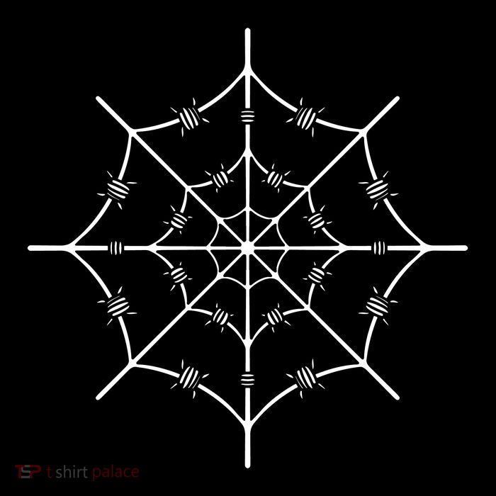 Spider Web Barbed Wire Mousepad