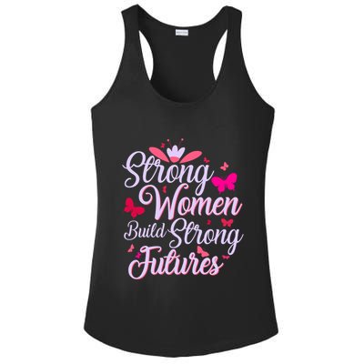 Strong Women Build Strong Futures Ladies PosiCharge Competitor Racerback Tank
