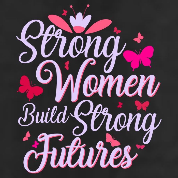 Strong Women Build Strong Futures Golf Towel