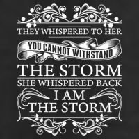 She Whispered Back I Am The Storm Motivational Gift 11oz C Handle Ceramic Mug