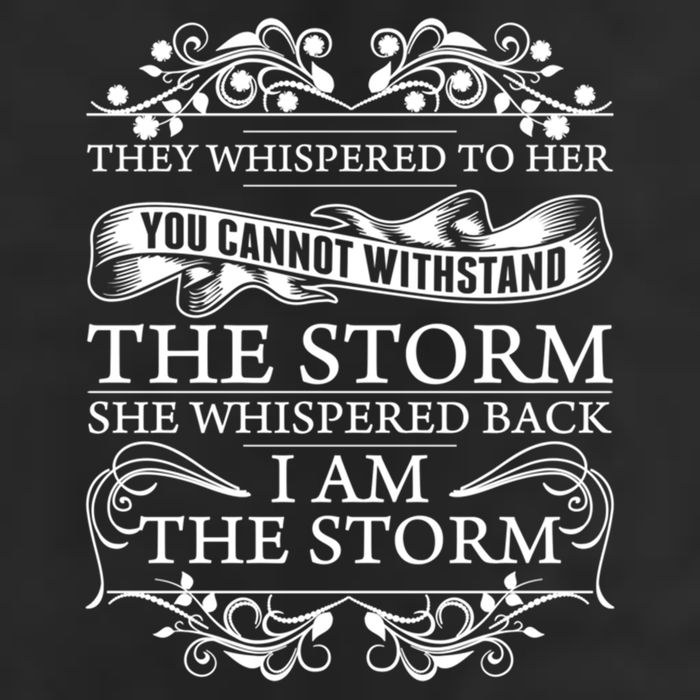 She Whispered Back I Am The Storm Motivational Gift 11oz C Handle Ceramic Mug