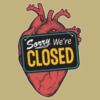 Sorry Were Closed Heart Cooling Performance Crew T-Shirt
