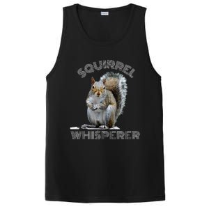 Squirrel Whisperer Cool Funny Sarcastic Squirrel Lover PosiCharge Competitor Tank