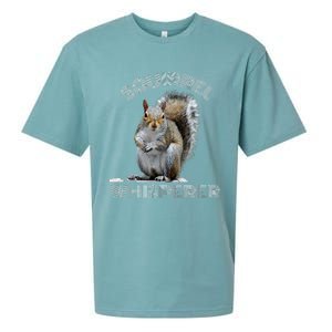 Squirrel Whisperer Cool Funny Sarcastic Squirrel Lover Sueded Cloud Jersey T-Shirt