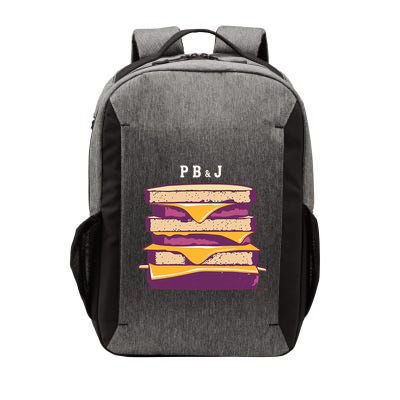 Sandwich With Creamy Peanut Butter And Jelly Vector Backpack