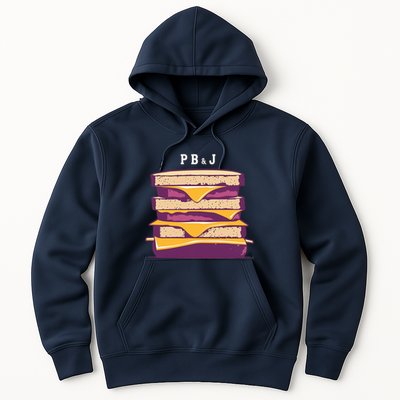 Sandwich With Creamy Peanut Butter And Jelly Hoodie