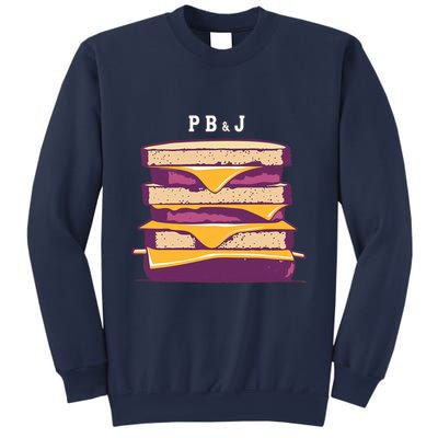 Sandwich With Creamy Peanut Butter And Jelly Sweatshirt
