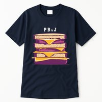 Sandwich With Creamy Peanut Butter And Jelly Tall T-Shirt