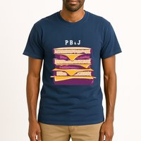 Sandwich With Creamy Peanut Butter And Jelly Tall T-Shirt