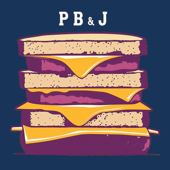Sandwich With Creamy Peanut Butter And Jelly 16 in Basic Backpack