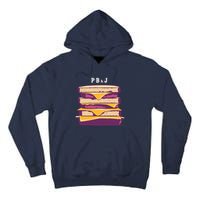 Sandwich With Creamy Peanut Butter And Jelly Tall Hoodie