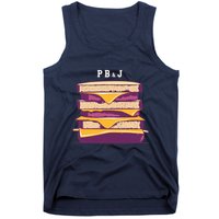 Sandwich With Creamy Peanut Butter And Jelly Tank Top