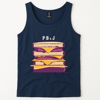 Sandwich With Creamy Peanut Butter And Jelly Tank Top