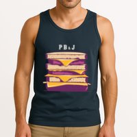 Sandwich With Creamy Peanut Butter And Jelly Tank Top
