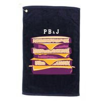 Sandwich With Creamy Peanut Butter And Jelly Golf Towel