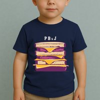 Sandwich With Creamy Peanut Butter And Jelly Toddler T-Shirt