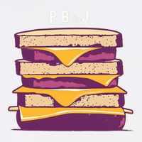Sandwich With Creamy Peanut Butter And Jelly Garment-Dyed Sweatshirt