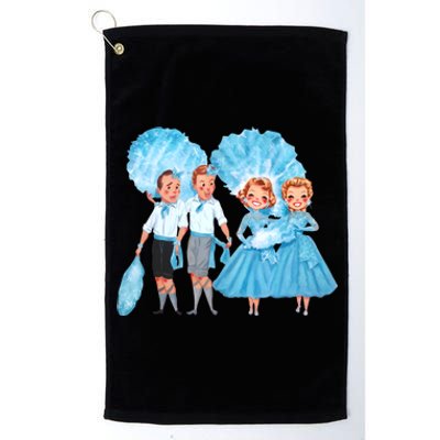 Sisters White Christmas Movie 1954 Xmas Snow Holiday Pajamas Platinum Collection Golf Towel