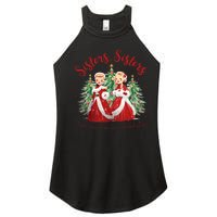 Sisters White Christmas Movie 1954 Xmas Snow Holiday Pajamas  Women's Perfect Tri Rocker Tank