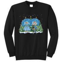 Sisters White Christmas Movie 1954 Xmas Snow Pajamas Holiday Sweatshirt