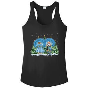 Sisters White Christmas Movie 1954 Xmas Snow Pajamas Holiday Ladies PosiCharge Competitor Racerback Tank