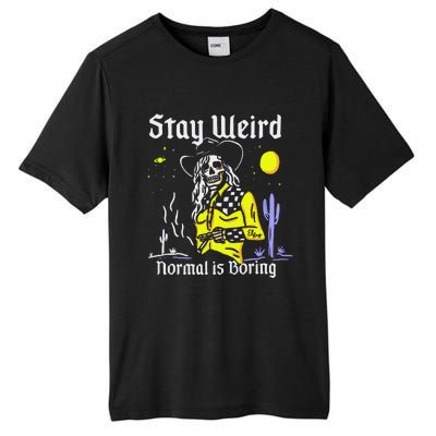 Stay Weird Cowgirl Tall Fusion ChromaSoft Performance T-Shirt