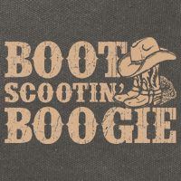 Southern Western Country Music Boot Scootin’ Boogie Cotton Canvas Backpack
