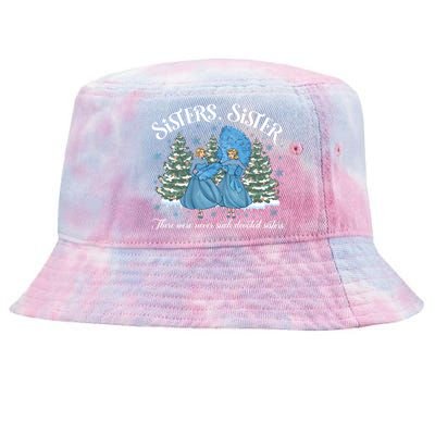 Sisters White Christmas Movie 1954 Xmas Snow Holiday Pajamas Tie-Dyed Bucket Hat