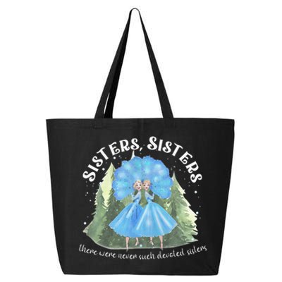 Sisters White Christmas Movie 1954 Xmas Snow Holiday Pajamas 25L Jumbo Tote