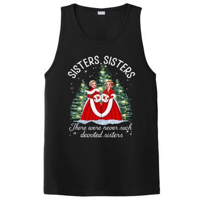 Sisters White Christmas Movie 1954 Xmas Snow Holiday Pajamas PosiCharge Competitor Tank