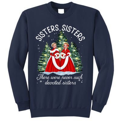 Sisters White Christmas Movie 1954 Xmas Snow Holiday Pajamas Sweatshirt