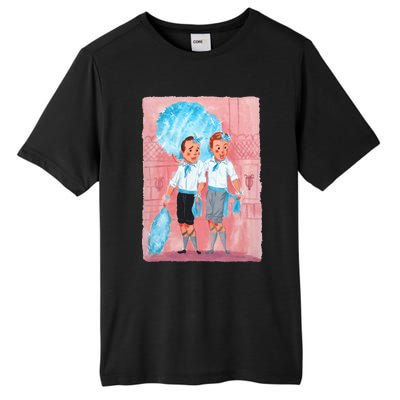 Sisters White Christmas Movie 1954 Xmas Snow Pajamas Holiday Tall Fusion ChromaSoft Performance T-Shirt