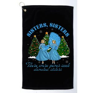 Sisters White Christmas Movie 1954 Xmas Snow Pajamas Holiday Platinum Collection Golf Towel