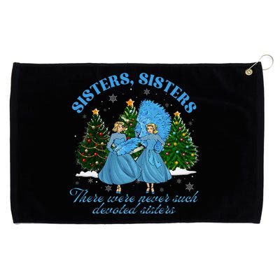 Sisters White Christmas Movie 1954 Xmas Snow Pajamas Holiday Grommeted Golf Towel