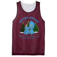 Sisters White Christmas Movie 1954 Xmas Snow Pajamas Holiday Mesh Reversible Basketball Jersey Tank