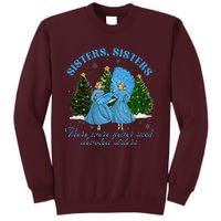 Sisters White Christmas Movie 1954 Xmas Snow Pajamas Holiday Tall Sweatshirt