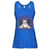 Santa Will Come Next Year Christmas / Funny Jail Santa Claus Gift Ladies Essential Flowy Tank