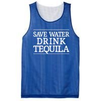 Save Water Cute Gift Tequila Cute Gift Vintage Style Cute Gift Mesh Reversible Basketball Jersey Tank