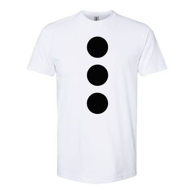 Snowman Winter Costume Softstyle® CVC T-Shirt