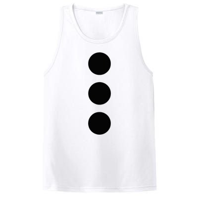 Snowman Winter Costume PosiCharge Competitor Tank